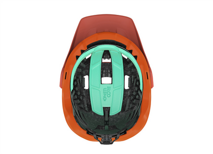 MTB-Helm LAZER JACKAL KINETICORE Rostorange — weitere Ansicht 7