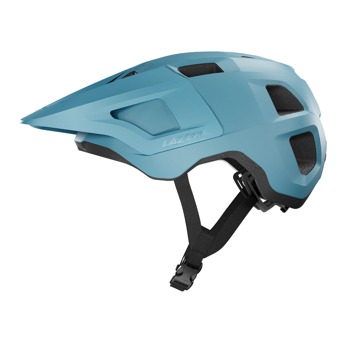 MTB-Helm LAZER LUPO KINETICORE Seladonblau — Hauptansicht