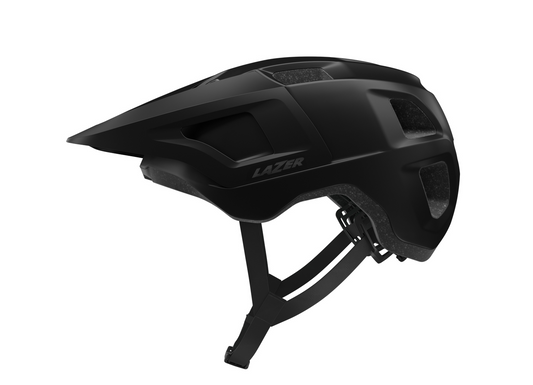 MTB-Helm LAZER LUPO KINETICORE Mattschwarz — Hauptansicht