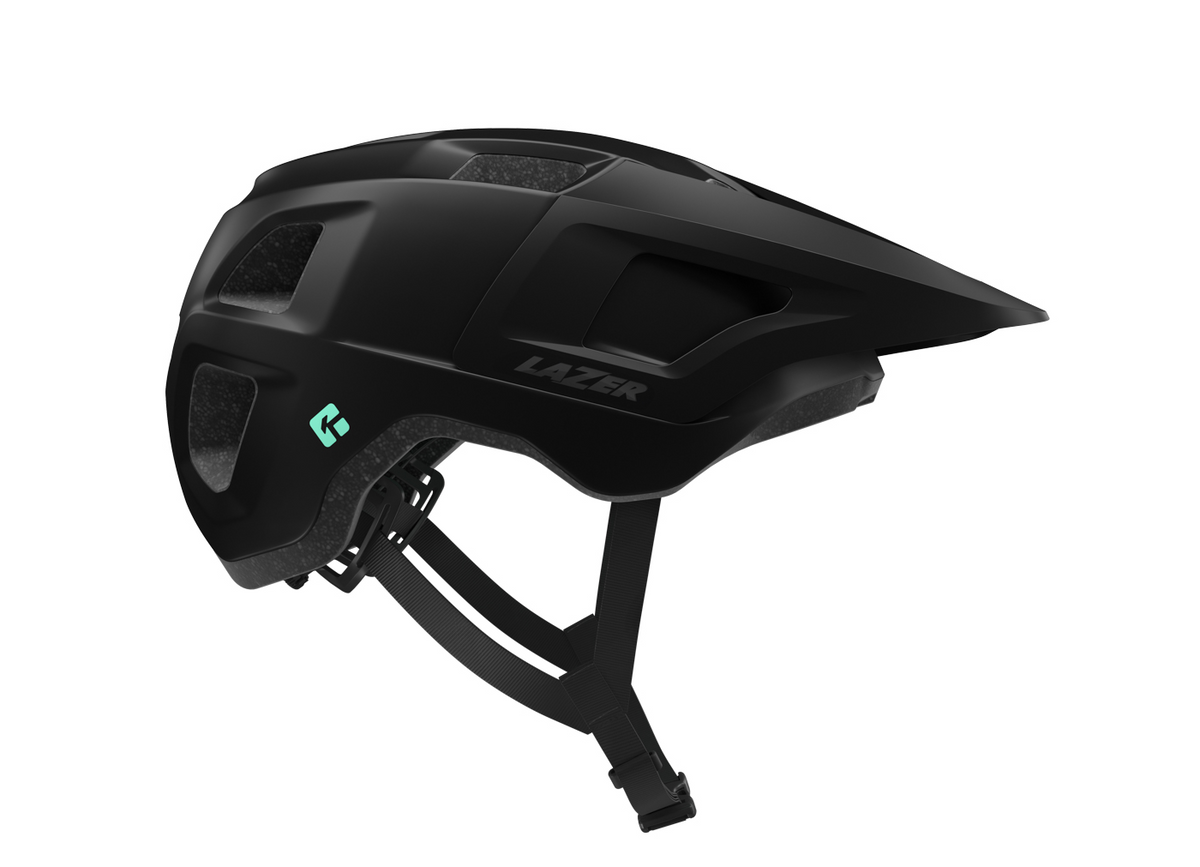 MTB-Helm LAZER LUPO KINETICORE Mattschwarz — Zusatzansicht 2