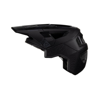 LEATT MTB ALL MOUNTAIN 4.0 MTB-Helm in Schwarz — Ansicht von links