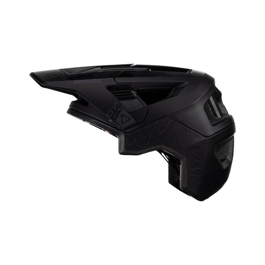 LEATT MTB ALL MOUNTAIN 4.0 MTB-Helm in Schwarz — Ansicht von links