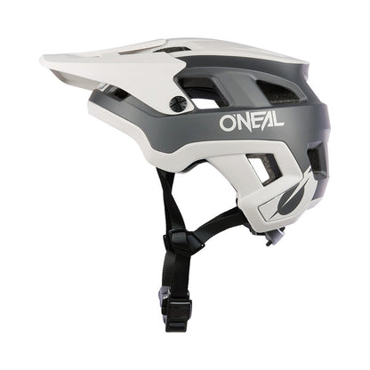 O'NEAL MTB-Helm DEFENDER SOLID Grau/Weiß — Produktansicht