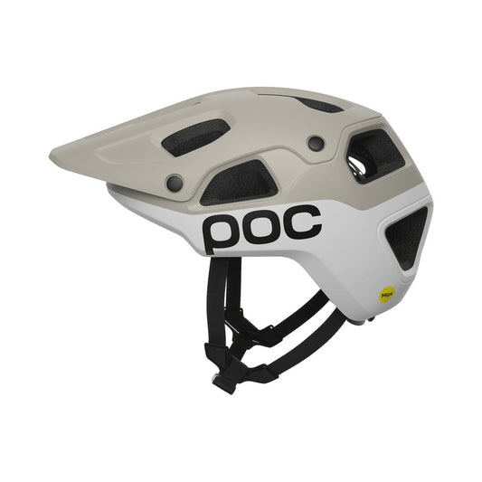 MTB-Helm POC CULARIS PURE Grau/Weiß — Produktansicht