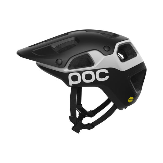 POC MTB-Helm CULARIS PURE Schwarz/Mattweiß — Produktansicht