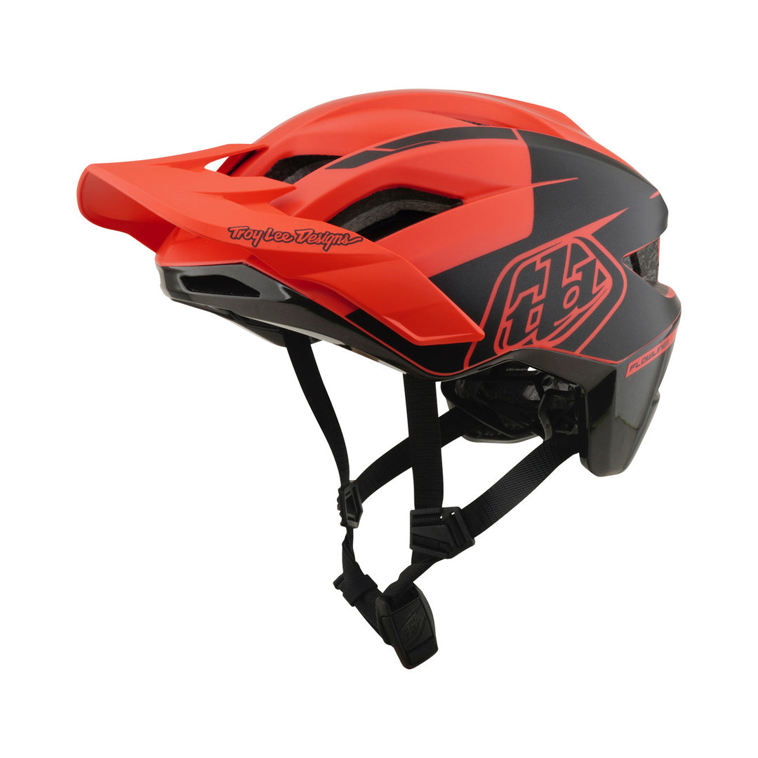 TROY LEE DESIGNS MTB-Helm FLOWLINE SE MIPS HYDRO Koralle/Anthrazit — Produktansicht