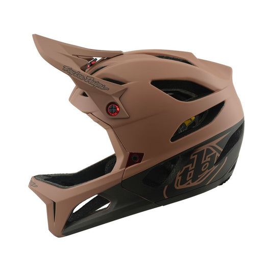 TROY LEE DESIGNS STAGE MIPS MTB-Helm in Beige/Khaki — Produktansicht