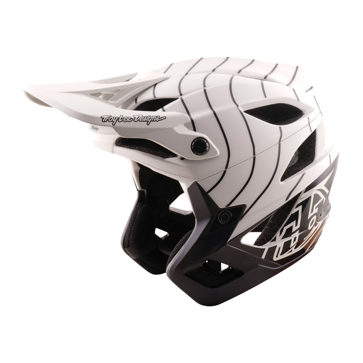 MTB-Helm TROY LEE DESIGNS STAGE STUNT AIRWAVES PUMICE MIPS Weiß/Schwarz — Zusatzansicht 5