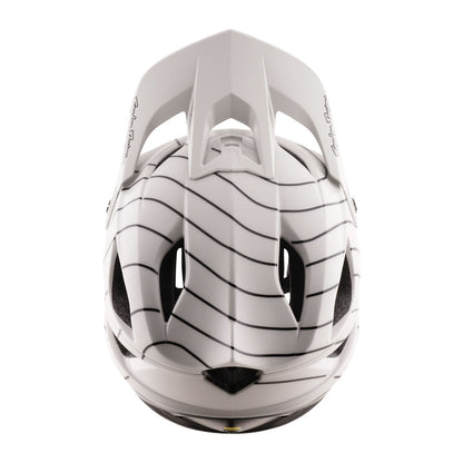 MTB-Helm TROY LEE DESIGNS STAGE STUNT AIRWAVES PUMICE MIPS Weiß/Schwarz — Zusatzansicht 6