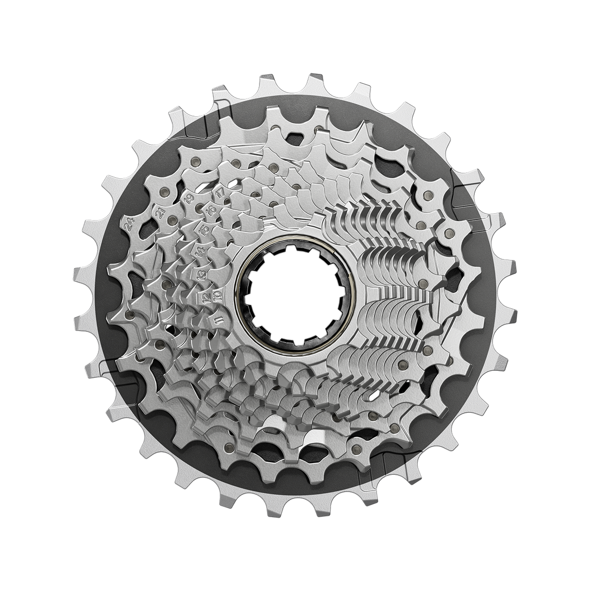 SRAM FORCE XG-1270 E1 12-fach-Kassette – offizielle Vorderansicht