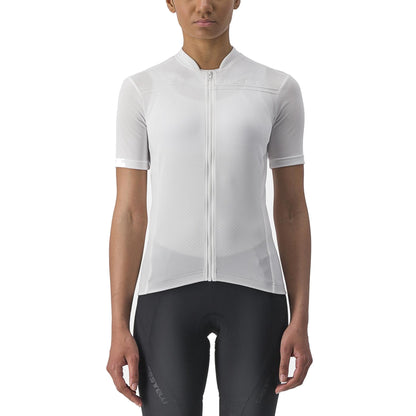 CASTELLI ANIMA 4 Damen-Kurzarmtrikot Weiß