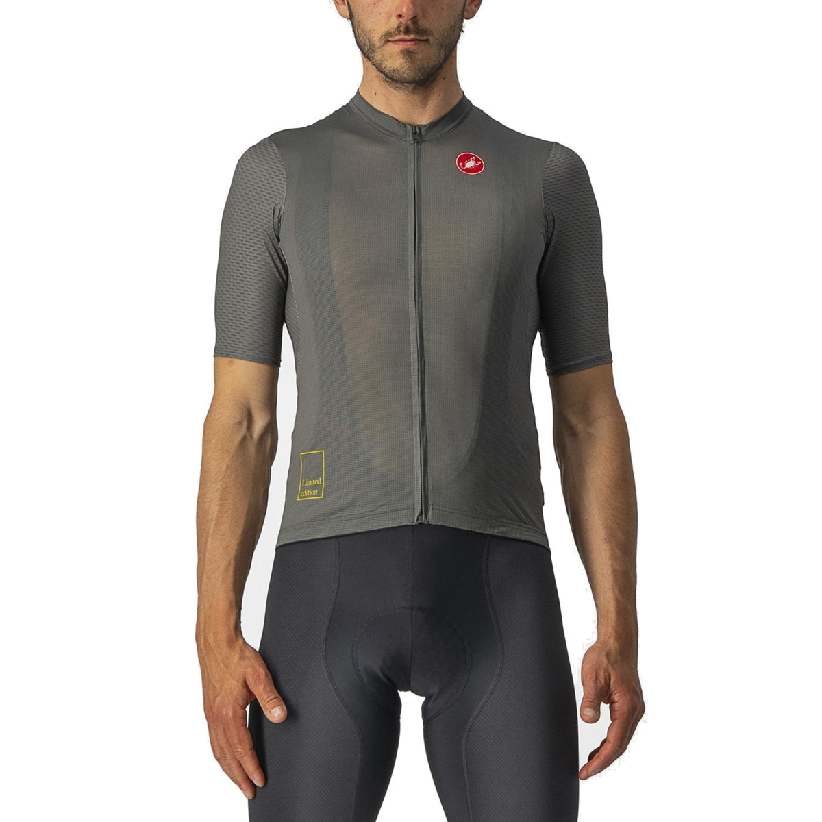 CASTELLI BREATHE ATTACK Kurzarmtrikot Grau/Grün