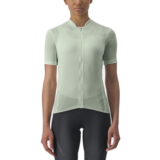 CASTELLI ANIMA 4 Damen-Kurzarm-Radtrikot in Grün