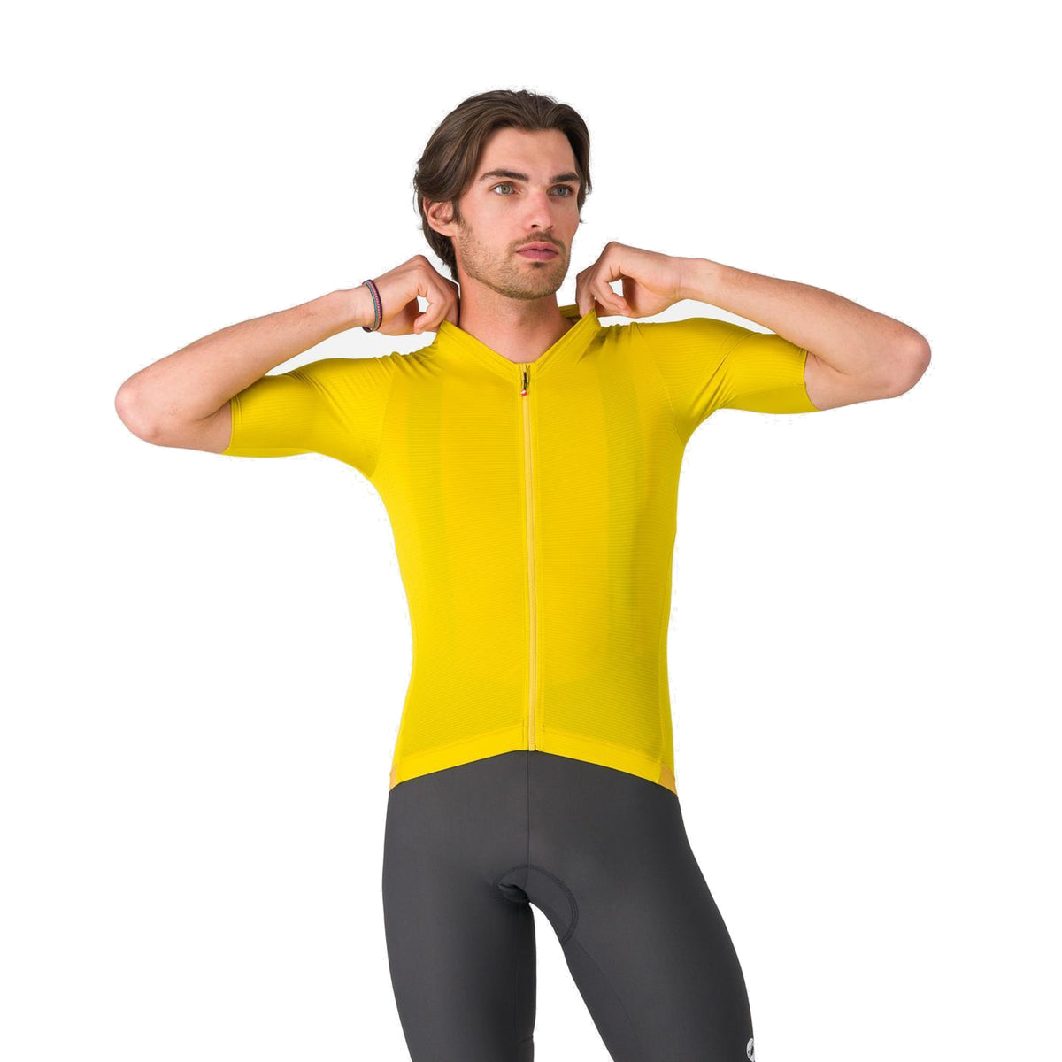 CASTELLI ESPRESSO 2 Kurzarm-Radtrikot in Gelb