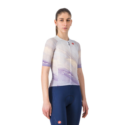CASTELLI AERO PRO 8S Damen-Kurzarmtrikot Mehrfarbig
