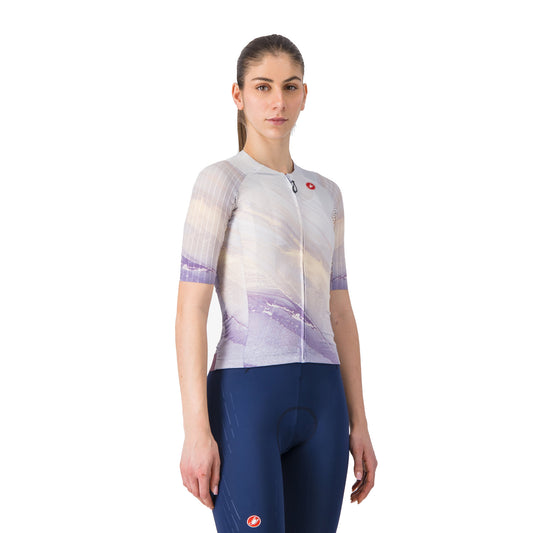 CASTELLI AERO PRO 8S Damen-Kurzarmtrikot Mehrfarbig