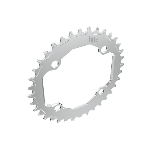 Kettenblatt TITLE CR1-E 12V SRAM T-Type 104 BCD Chrom