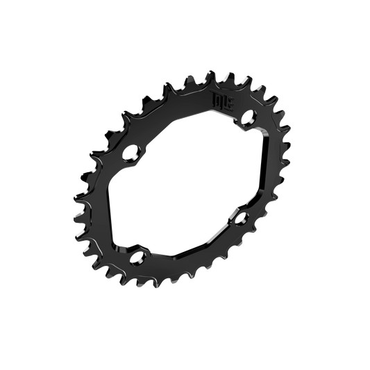 TITLE CR1-E 12V SRAM T-Type 104 BCD Schwarz Kettenblatt