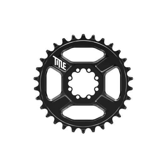 Kettenblatt TITLE CR1 12V SHIMANO DM 8 Schrauben Schwarz