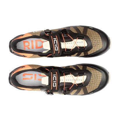 MTB XC/Gravel-Schuhe SIDI AERON Braun/Schwarz/Orange