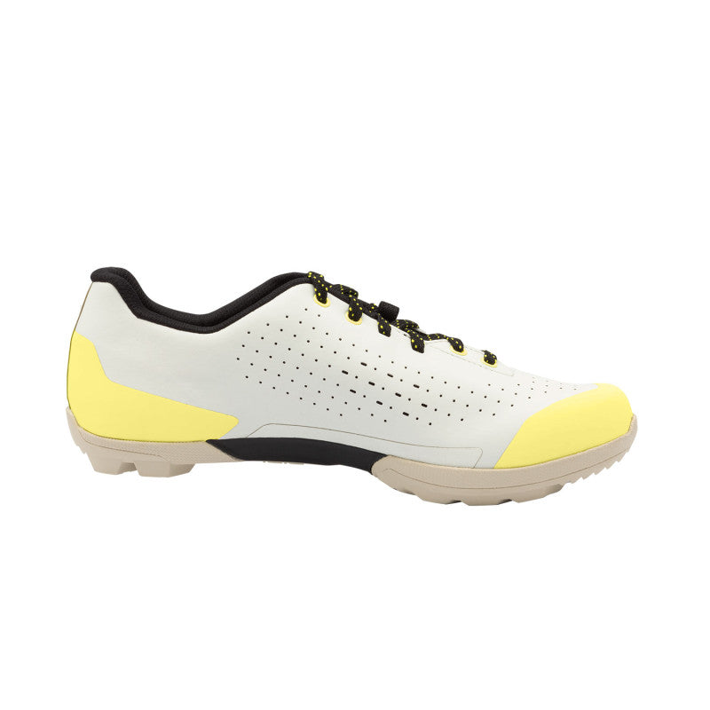 SIDI ASPER LACES Gravel-Schuhe Weiß/Gelb