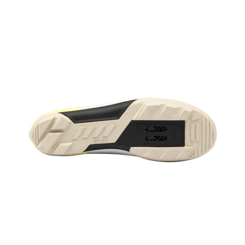 SIDI ASPER LACES Gravel-Schuhe Weiß/Gelb