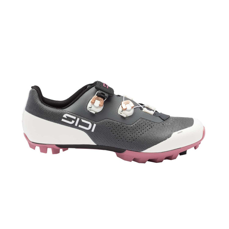 MTB XC/Gravel-Schuhe SIDI DOMINATOR X Damen Grau/Rosa – Probikeshop