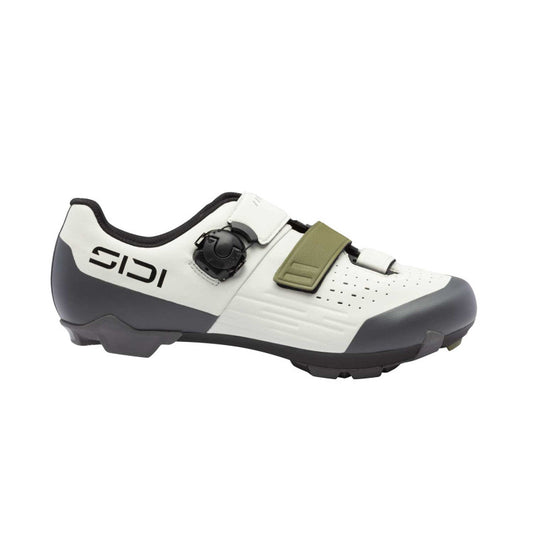 MTB/Gravel-Schuhe SIDI SILVIS XC Weiß/Kaki