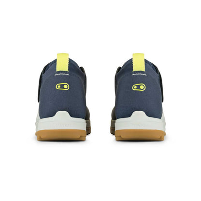 MTB-Schuhe CRANKBROTHERS STAMP TRAIL BOA Marineblau/Grau/Naturgummi — Rückansicht