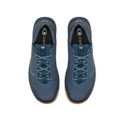 Crankbrothers Stamp Trail Lace MTB-Schuhe Blau/Gum — Draufsicht