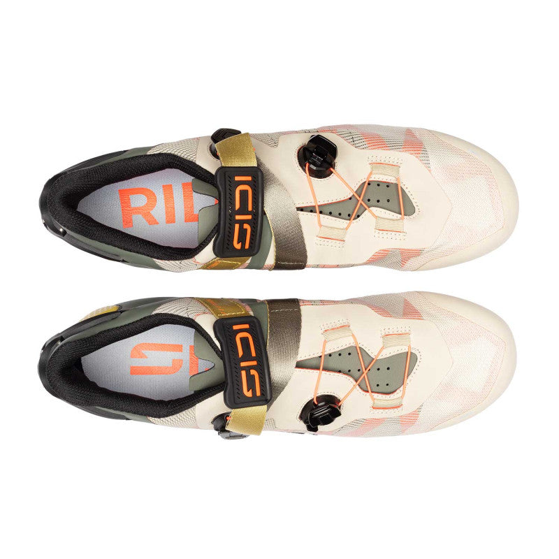 Schuhe Straße SIDI WIRE 3 Beige/Corail