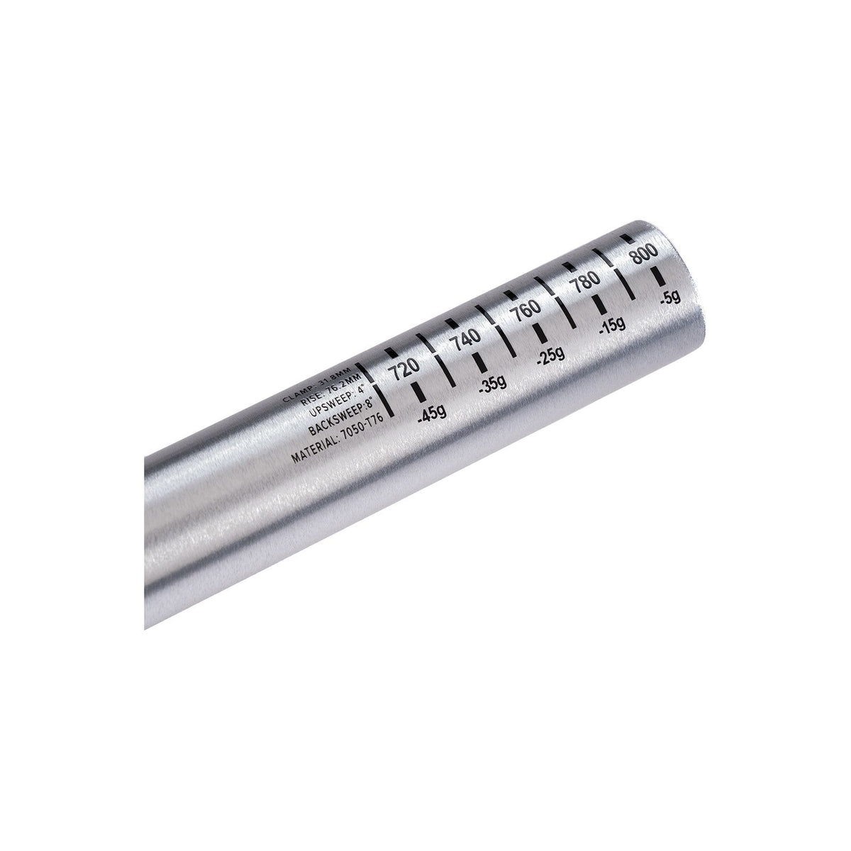 Lenker PROTAPER 810 A76 31.8 Poliersilber Rise 3