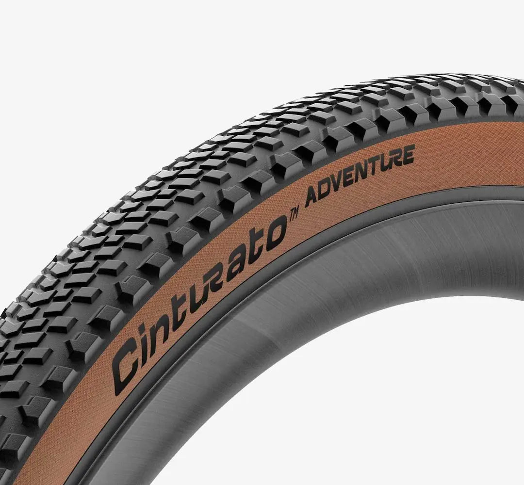 PIRELLI CINTURATO ADVENTURE CLASSIC Folding Tyre 700x45C Tubeless Ready Schwarz