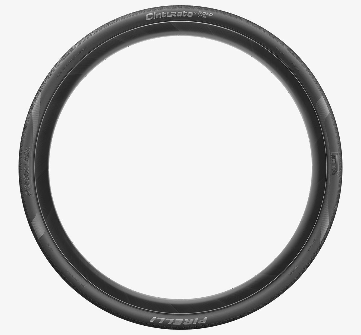 PIRELLI CINTURATO ROAD TLR Tubeless-Ready-Reifen, Schwarz