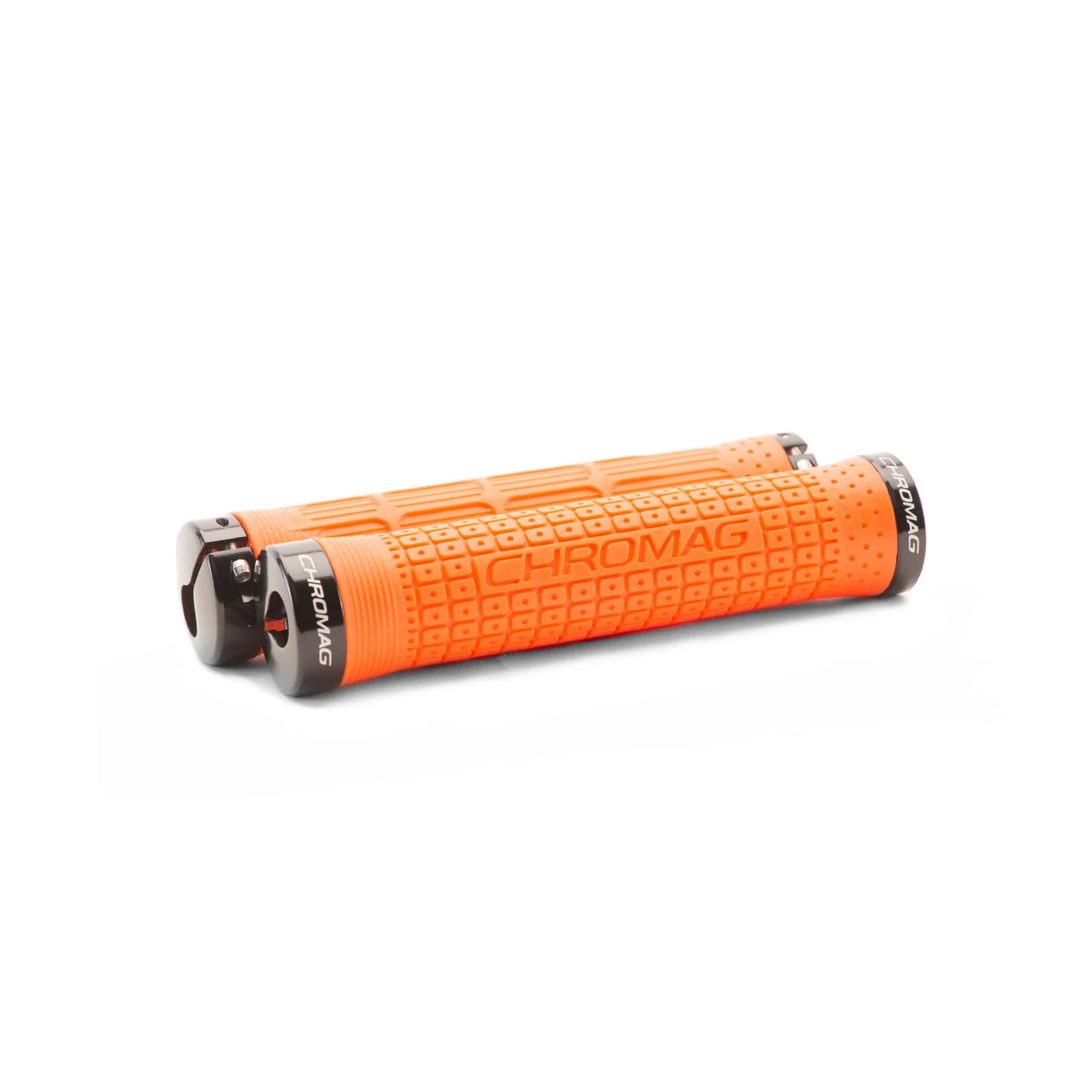 Grips CHROMAG CLUTCH Lock-On 142 mm Orange/Schwarz