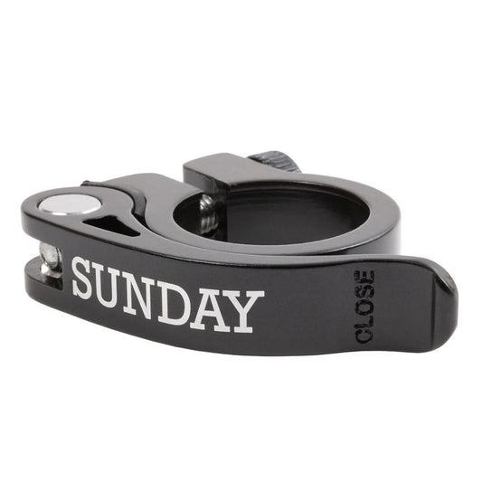 SUNDAY QR Sattelklemme Schwarz