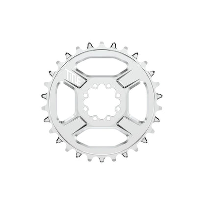 Kettenblatt TITLE CR1 12V SHIMANO DM 8 Schrauben Chrom