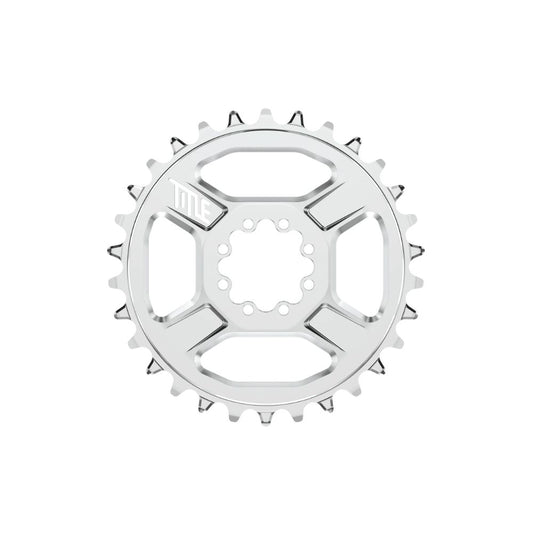 Kettenblatt TITLE CR1 12V SHIMANO DM 8 Schrauben Chrom