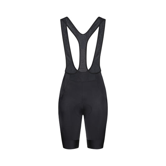 Kurze Damen-Trägerhose POC CADENCE CARGO in Schwarz — weißer Hintergrund, 2000 x 2000