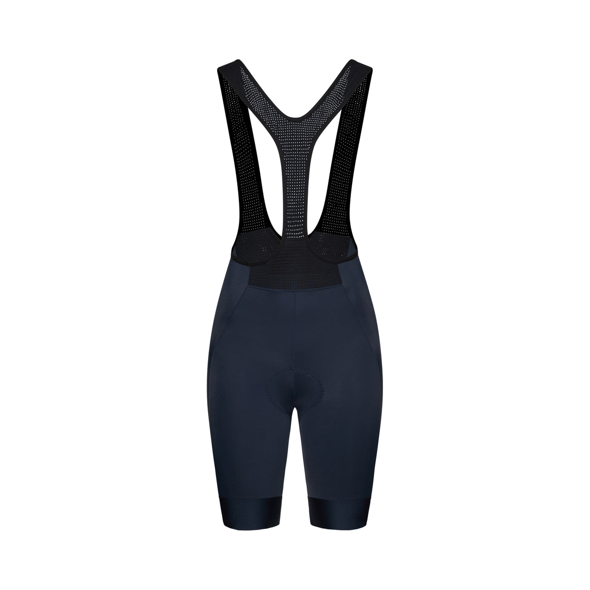 Kurze Damen-Trägerhose POC CADENCE in Marineblau — weißer Hintergrund, 2000 x 2000