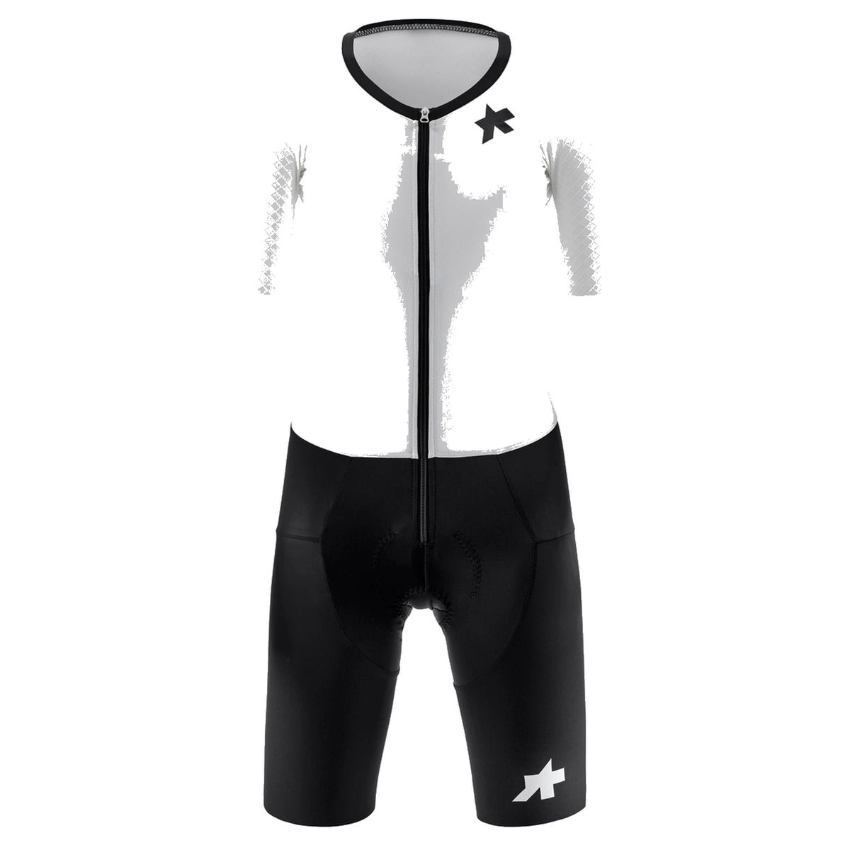 ASSOS DYORA RSV TRIATOR S11 Triathlonanzug für Damen in Weiß — weißer Hintergrund, 2000 x 2000