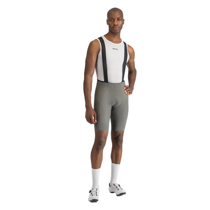 Kurze SPORTFUL SRK Trägerhose in Grau — weißer Hintergrund, 2000 x 2000