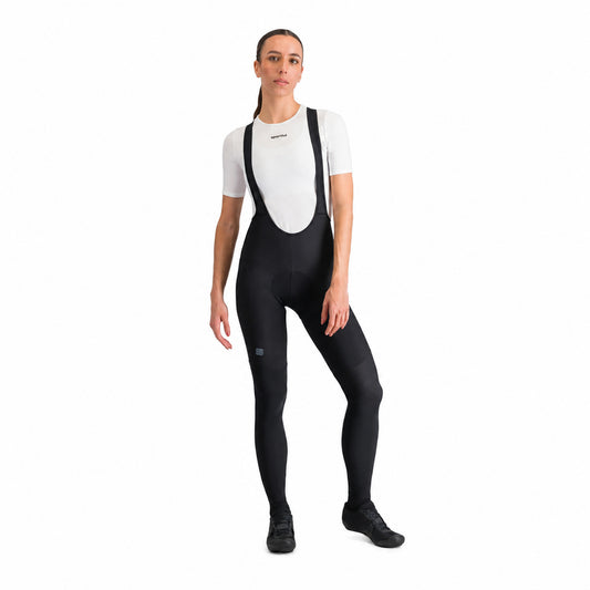 Lange Trägerhose SPORTFUL PULSE für Damen in Schwarz — weißer Hintergrund, 2000 x 2000