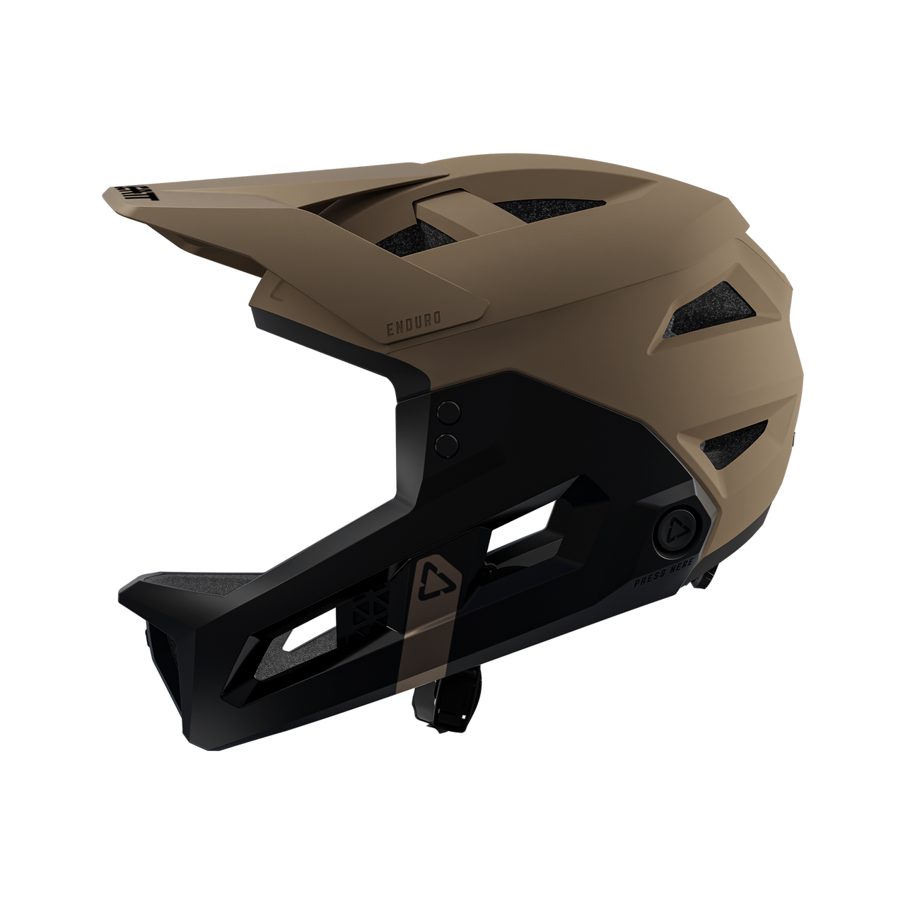 fahrrad helm enduro MTB-Helm LEATT MTB ENDURO 2.0 Braun – Probikeshop