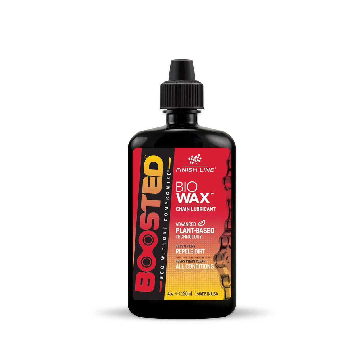 Kettenschmiermittel FINISH LINE BOOSTED™ BIO WAX (120 ml)
