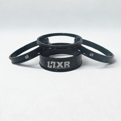 HXR COMPONENTS Vorbau-Spacer-Set Schwarz