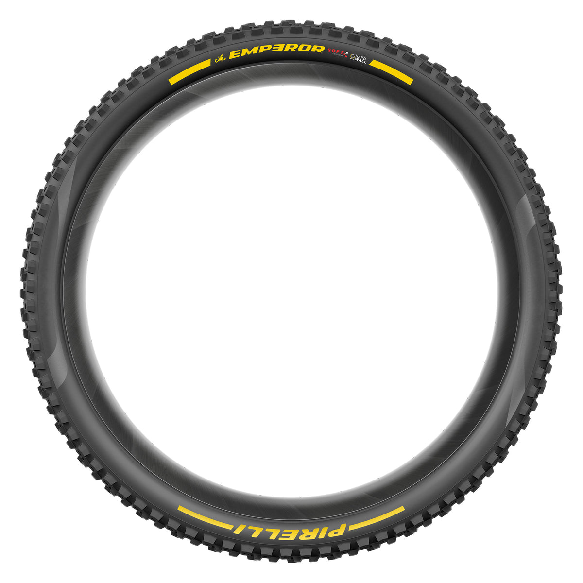 PIRELLI SCORPION EMPEROR Reifen 29x2.40 Soft HardWall Tubeless Ready Faltreifen Schwarz/Gelb Team-Edition