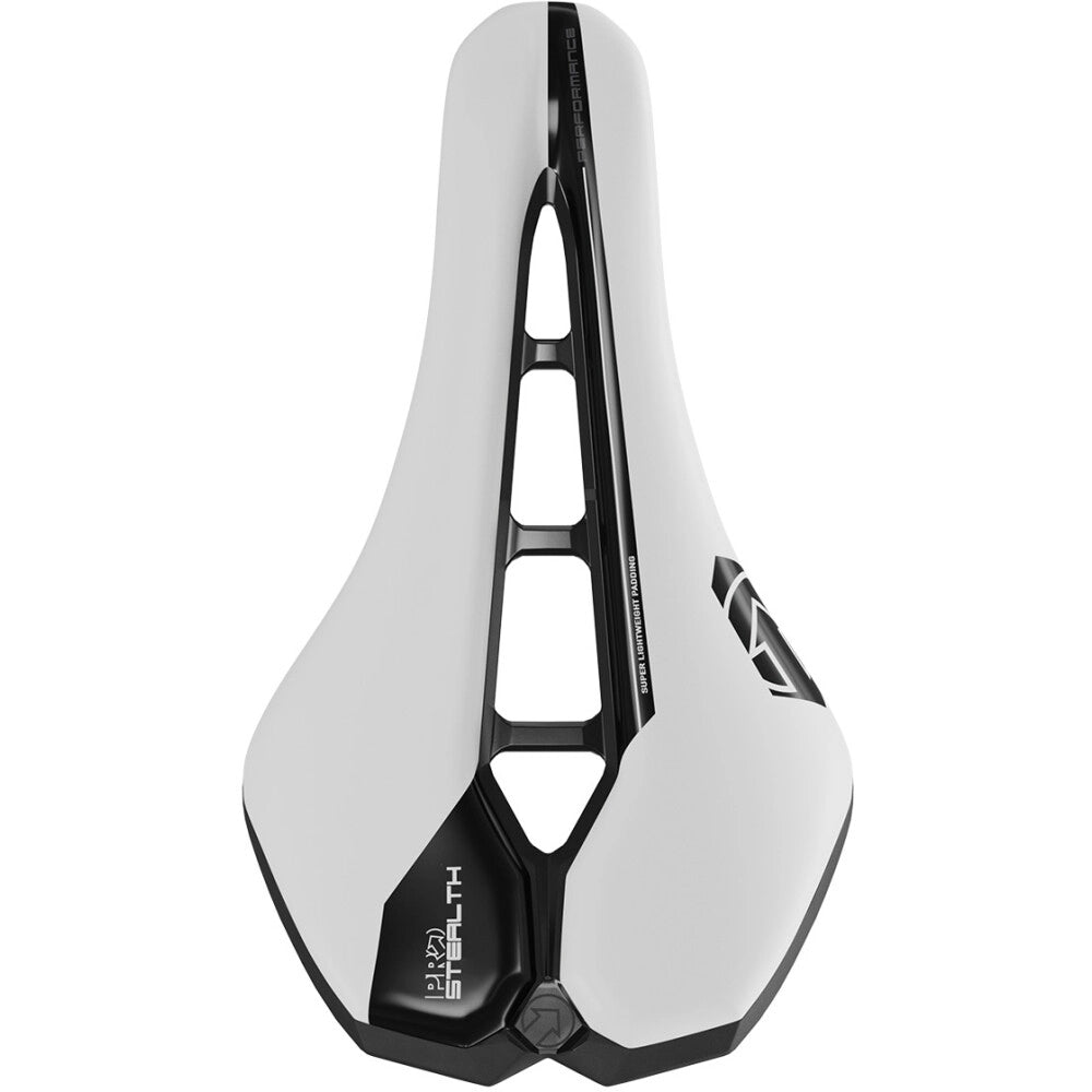 Sattel PRO STEALTH PERFORMANCE 142mm Schienen Inox Weiß