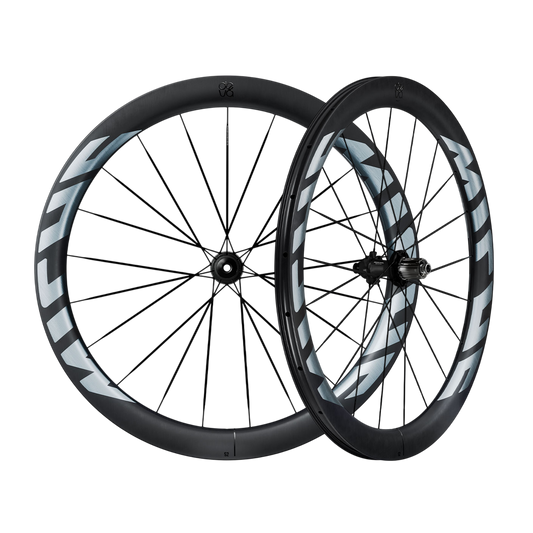Paar MICHE DEVA RD 52 Tubeless Ready (Center Lock) Laufräder Silber