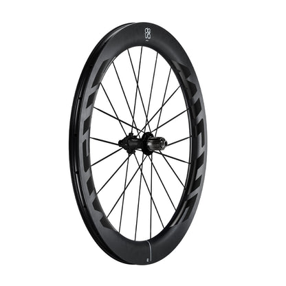 Paar Laufräder MICHE DEVA RD 62 Tubeless Ready (Center Lock) Schwarz